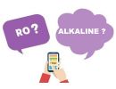 So sánh phương pháp lọc kiềm Alkaline và phương pháp lọc R.O